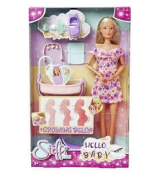 Simba Toys Steffi Love: Hello Baby - Várandós baba játékszett (250732)