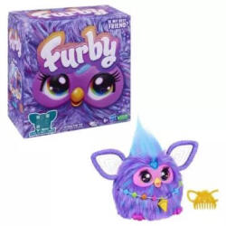 Hasbro Furby: Interaktív plüssjáték, lila színű, angol nyelvű (240238)