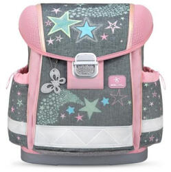 Belmil Iskolatáska, fémcsat, BELMIL "Classy Shine Bright", csillagok (BL40313AG52L)