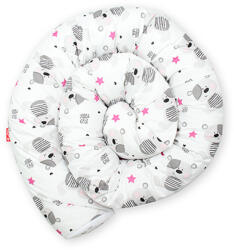 Scamp rácsvédõ hengerpárna 210cm White Grey Bears BRVE010 210CM - kreativjatek