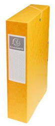 Exacompta Füzetbox karton Exacompta A/4 60 mm gerinccel prespán sárga (50609E)