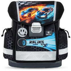 Belmil Iskolatáska, fémcsat, BELMIL "Classy Race it", versenyautó (COBL40313AG65F)