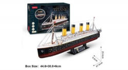 CubicFun 3D puzzle Titanic Led világítással (3D-L521)