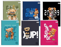 Play Füzet Play Teddy bears A/4 tűzött 40 lapos kockás (189950) - kreativjatek