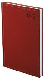 TopTimer Határidőnapló TOPTIMER Traditional T010 A/4 heti fehér lapos bordó 2026 (T010T-002)