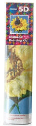Centrum Kreatív gyémántszemes kirakó Centrum 30x30 cm, Napraforgó (89747)