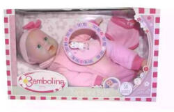 Bambolina Bambolina: Magyarul beszélő játékbaba előkével - 34 cm (249373)