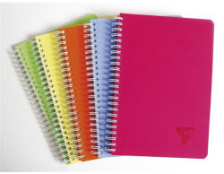 Clairefontaine Spirálfüzet Clairefontaine Linicolor Fresh A/5-90 lapos vonalas vegyes színek (328546C) - kreativjatek