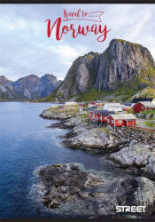 STREET Füzet vonalas STREET A/4 54 lapos Travel (65750) - kreativjatek