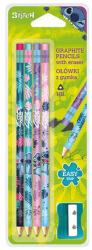 COOLPACK Grafitceruza COOLPACK Lilo és Stitch háromszögletű radíros HB 4 darabos (R74722PTR) - kreativjatek