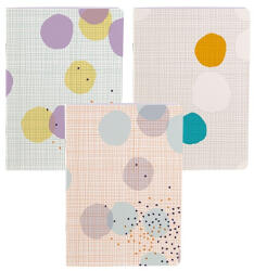 Clairefontaine Füzet Clairefontaine Zephir A/5 48 lapos vonalas, puha fedeles, vegyes (83454C) - kreativjatek