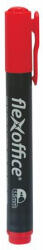 FlexOffice Alkoholos marker, 1, 5 mm, kúpos, FLEXOFFICE "PM03", piros (FO-PM03RED)