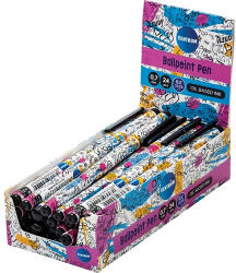 Centrum Golyóstoll Centrum 0, 7mm "Street art" kék (80429) - kreativjatek