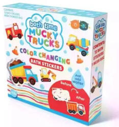 Buddy & Barney : Színváltós csempetapasz fürdőjáték - Sáros járgányok (236944)