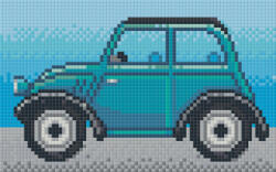 Pixelhobby 802089 Autó szett (12, 7x20, 3cm) (802089)