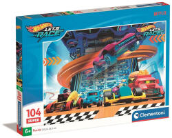 Clementoni Hot Wheels Mid-air 104 db-os puzzle Clementoni (CL25777)