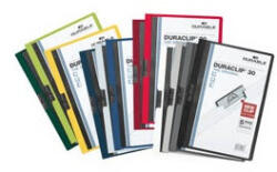 DURABLE Clip-mappa Durable Duraclip A/4 30 lapig fehér (220002) - kreativjatek