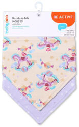 BabyOno elõke - háromszög 2db Horses 879/15 - kreativjatek