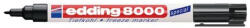 edding Alkoholos marker, 1 mm, kúpos, EDDING "8000 Freeze", fekete (4-8000-1-4001)