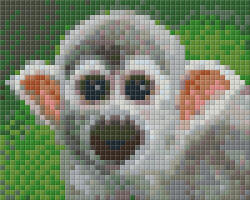 Pixelhobby 801300 Majom kreatív szett 12, 7x10, 1cm (801300)