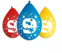  Színes, születésnapi számos lógó lufi csomag, 30 cm - 9 (140723)