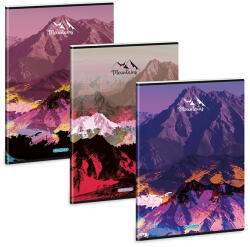 Ars Una Füzet sima ARS UNA A/4 40 lapos Extra kapcsos Mountains 10 darabos