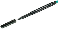 Faber-Castell Alkoholos marker, OHP, 0, 4 mm, FABER-CASTELL "Multimark 1523", fekete (152399) - kreativjatek