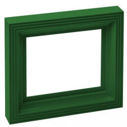 Pixelhobby 20055 Sötétzöld színű műanyag képkeret nagy alaplaphoz (20055)