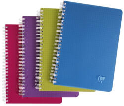 Clairefontaine Spirálfüzet Clairefontaine Linicolor Intensive A/4-90 lapos vonalas margós (PAP1112-0194)