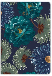 Clairefontaine Füzet Clairefontaine K3 Kenzo A/4, 32 lapos, vonalas, margós, vegyes (115903C) - kreativjatek