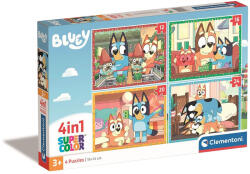 Clementoni Bluey Play All Day 4 az 1-ben puzzle Clementoni (CL21530)