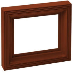 Pixelhobby 20053 Mahagóni színű műanyag képkeret nagy alaplaphoz (20053)