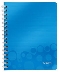Leitz Spirálfüzet Leitz A/5 Wow vonalas kék
