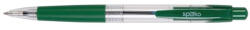 Spoko Golyóstoll SPOKO 0112 átlátszó zöld tolltest, zöld írásszín (07.0295105)
