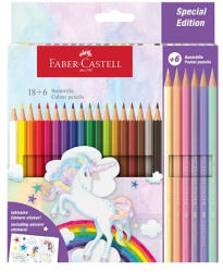 Faber-Castell Színes ceruza Faber-Castell kastélyos 18db+6db klt (111221)