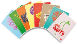 Pigna Füzet Pigna 3D Fluid A/4 tűzött 42 lapos kockás margós