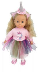 Bambolina Bambolina: Molly, magyarul beszélő játékbaba unikornis szarvval - 40 cm (249355)