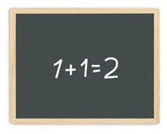 Bi-Office Krétatábla Bi-Office fakeretes 60x90 cm fekete (PAP8170-0112)