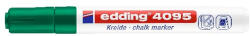 edding Folyékony kréta EDDING 4095 vágott 2-3 mm zöld