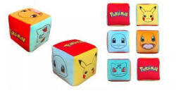 Pokémon Arcok kockapárna 25x25x25 cm - plüss díszpárna gyerekszobába (248755)