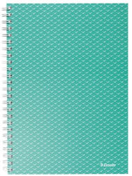 Esselte Spirálfüzet vonalas ESSELTE A/5 80 lapos Colour Breeze zöld (628472)
