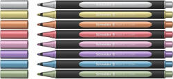 Schneider Metálfényű filctoll készlet, 1-2 mm, SCHNEIDER "Paint-It 020", 8 különböző szín (ML02011502)
