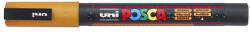 uni Dekormarker, 0, 9-1, 3 mm, UNI"Posca PC-3ML", fényes narancs
