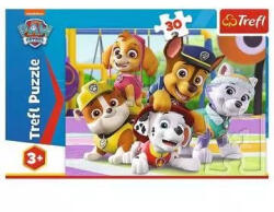 Trefl Trefl: Mancs őrjárat, Vidám kutyik - 30 darabos puzzle