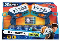 ZURU X-Shot: Dupla Recoil szivacslövő fegyver szett (217674)