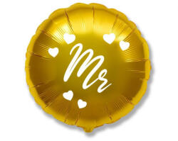  Arany Gold Mr fólia lufi 46 cm (WP) (MLG314762) - kreativjatek