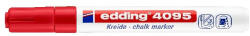 edding Folyékony kréta EDDING 4095 vágott 2-3 mm piros