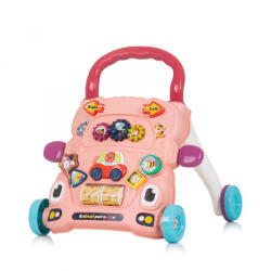 Chipolino Funny Animals járássegítő - Pink (MIKFAN0242PI)