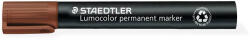 STAEDTLER Alkoholos marker, 2 mm, kúpos, STAEDTLER "Lumocolor® 352", barna (352-7)