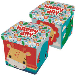  Fisher Price Happy Day játéktároló 30×30×30 cm (ADX10300FP)
